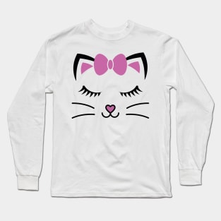 Kitty. Cat. Long Sleeve T-Shirt